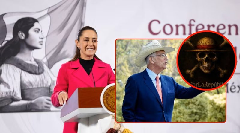 Acusa gobierno de Sheinbaum a Ricardo Salinas Pliego y a personajes del extranjero de estar detrás de la marcha convocada por Generación Z para el 15 de noviembre