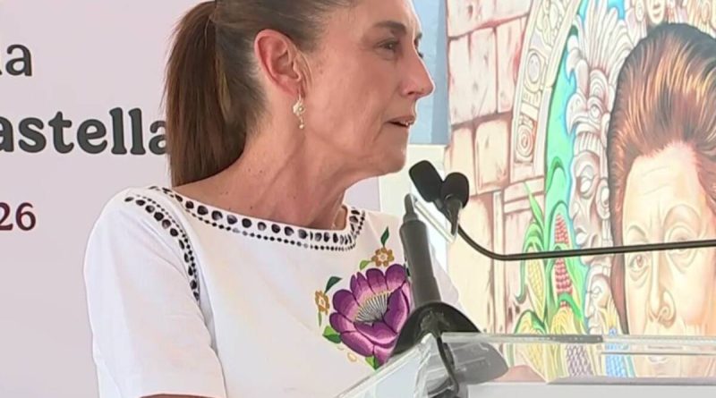 “Los corruptos no caben en la 4T“, advirtió Sheinbaum durante visita a Yucatán para inaugurar universidad Rosario Castellanos