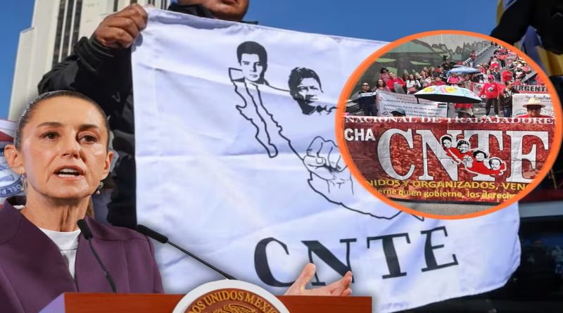 Son algunos maestros no son todos responde Sheinbaum al paro nacional que la CNTE convocó desde el primero de junio en plenos preparativos del Mundial en el Zócalo
