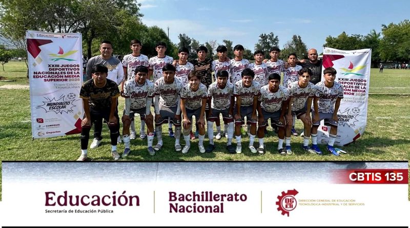 Alumnos del Cbtis 135 de Matamoros jugarán su final de fútbol en el estadio de los Pumas