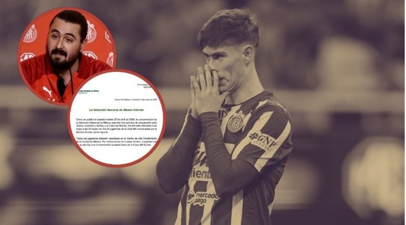 Futbol “Jugador que no acuda hoy a la concentración, queda fuera de la Copa del Mundo”: FMF responde a Amaury Vergara